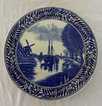 Delfts blauw 2x bord, Antiek en Kunst, Curiosa en Brocante, Ophalen