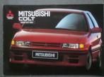 1990 Mitsubishi Colt GTI 1800 16v Brochure, Boeken, Auto's | Folders en Tijdschriften, Ophalen of Verzenden, Mitsubishi