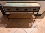 Console/ desserte/  meuble  4 tiroirs, Ophalen, Gebruikt, 100 tot 150 cm, Metaal