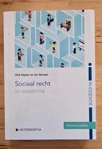 Dirk Heylen - Sociaal recht in essentie (achtste editie), Boeken, Ophalen of Verzenden, Nieuw, Nederlands, Dirk Heylen; Ivo Verreyt