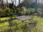 Magnifique ensemble de jardin en métal noir, Jardin & Terrasse, Enlèvement