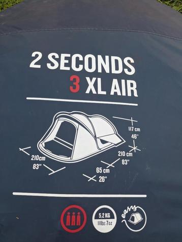 tente 2 seconds 3 XL air beschikbaar voor biedingen