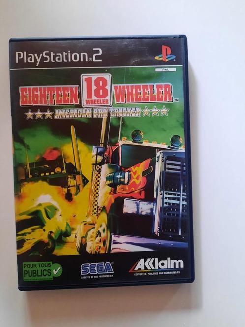 Eighteen Wheeler, Games en Spelcomputers, Games | Sony PlayStation 2, Zo goed als nieuw, Racen en Vliegen, Vanaf 3 jaar, Ophalen