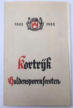 Guldensporenslagfeesten Kortrijk 1952, Comme neuf, Diverse auteurs, Politique, Enlèvement ou Envoi