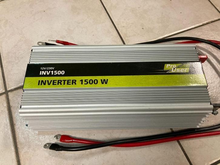 omvormer 12v naar 220v (1500 watt), Caravans en Kamperen, Mobilhomes, Particulier, Koelkast, Omvormer, Ophalen