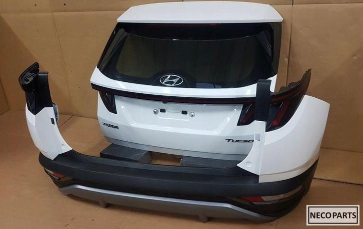 HYUNDAI TUCSON ACHTERKLEP BUMPER KLEUR PYW ALLES LEVERBAAR!!, Auto-onderdelen, Carrosserie, Achterklep, Hyundai, Achter, Gebruikt