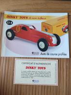 Dinky ATLAS fascicule + certificaat. _ Racewagen _ ref. 23B, Ophalen of Verzenden, Nieuw, Overige typen, Dinky Toys