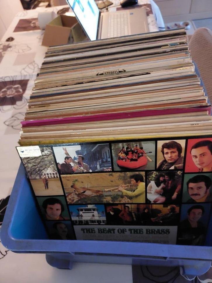 Verzameling Lp's, Cd's en Dvd's, Vinyl | Overige Vinyl, Gebruikt, Overige formaten, Ophalen of Verzenden