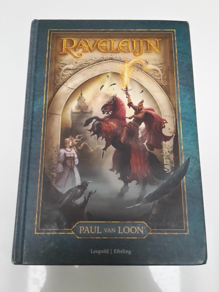 Hardcover boek “Raveleijn - Efteling”, P. van Loon, prima st, Verzamelen, Efteling, Zo goed als nieuw, Overige typen, Ophalen of Verzenden