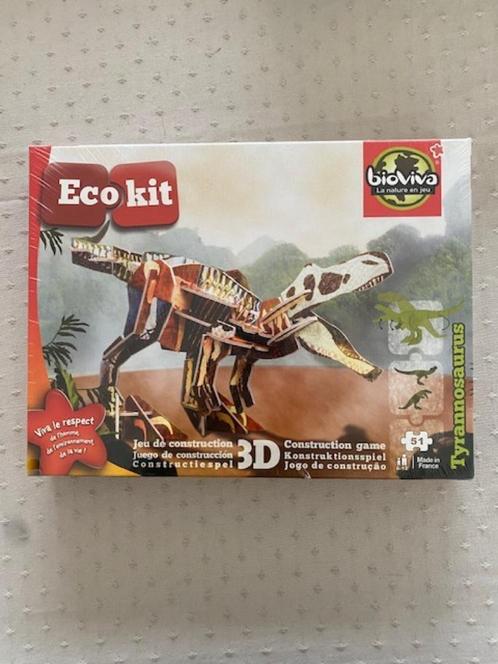 Ecokit Tyrannosaurus  3D constructiespel ( Bioviva ), Kinderen en Baby's, Speelgoed | Educatief en Creatief, Ophalen of Verzenden