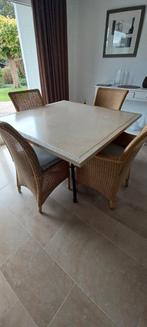tafel, Ophalen, Overige materialen, Vierkant, Zo goed als nieuw