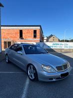 MERCEDES S500 L FULL OPTIONS, Auto's, Mercedes-Benz, Automaat, 5000 cc, Leder, Berline