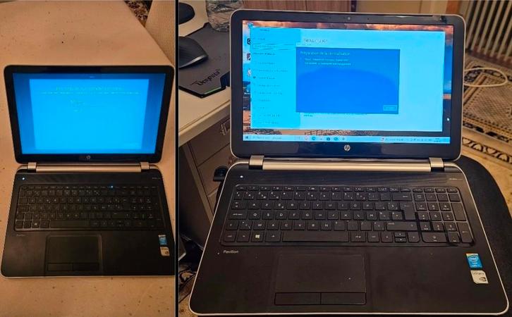 HP Win 10, Informatique & Logiciels, Ordinateurs portables Windows, Utilisé, 13 pouces, HDD, 2 à 3 Ghz, 4 GB, Azerty, Enlèvement