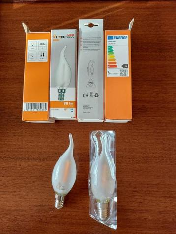 Set van 6 1W LED-vlamlampen beschikbaar voor biedingen