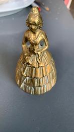 Vintage antieke serveerbel, Ophalen of Verzenden, Gebruikt