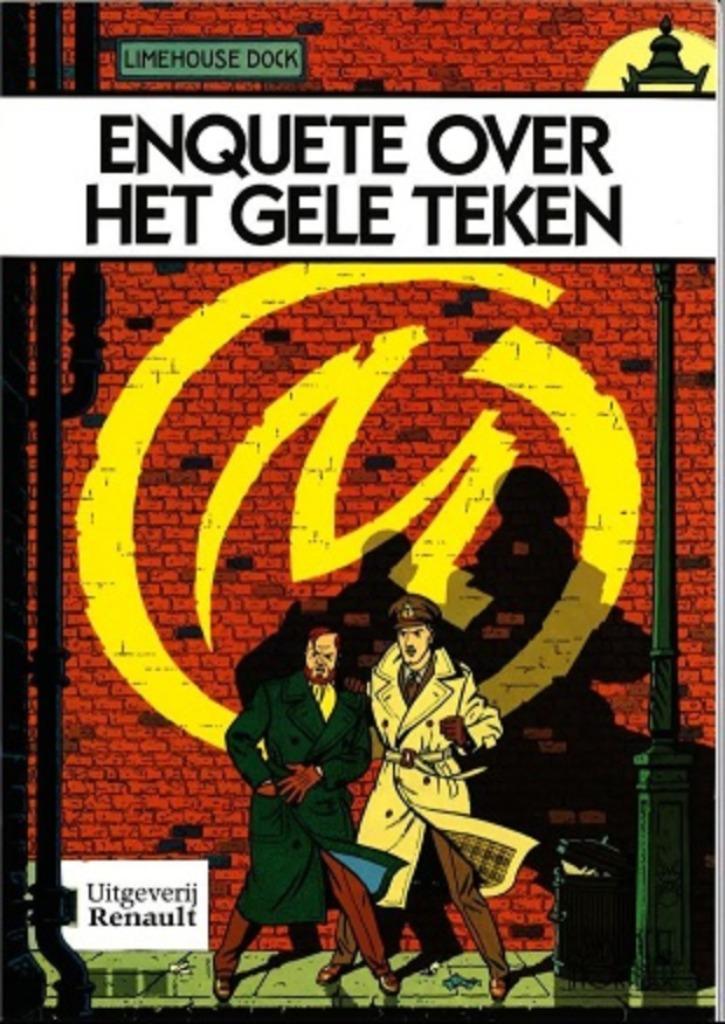 Enquete o/h Gele Teken & Het raadsel v/h Gele Teken  Renault, Boeken, Stripverhalen, Nieuw, Meerdere stripboeken, Ophalen