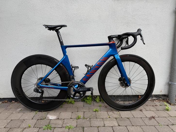 Canyon Aeroad CF SLX Disc dura ace  Di2, Fietsen en Brommers, Fietsen | Racefietsen, Zo goed als nieuw, Ophalen
