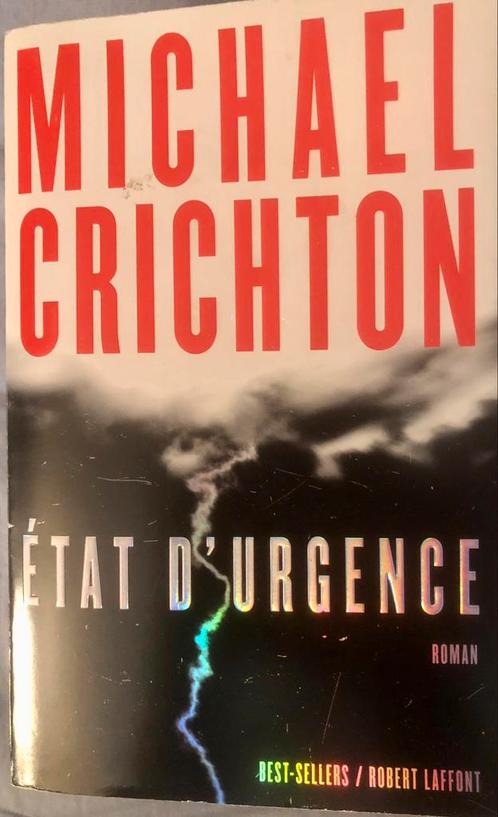 État d’urgence de Michael Crichton, Livres, Thrillers, Utilisé, Belgique