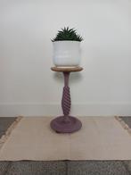 Plantentafeltje bijzettafeltje roze/paars, Enlèvement