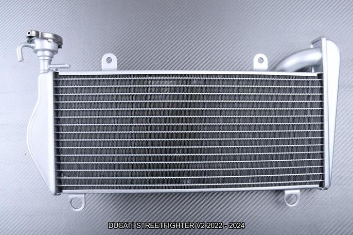 Radiateur radiatoren AVDB DUCATI STREETFIGHTER V2 2022 2024, Motoren, Accessoires | Overige, Nieuw, Ophalen of Verzenden