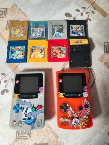 Game Boy Color Lugia & Ho-Oh Editions met games beschikbaar voor biedingen