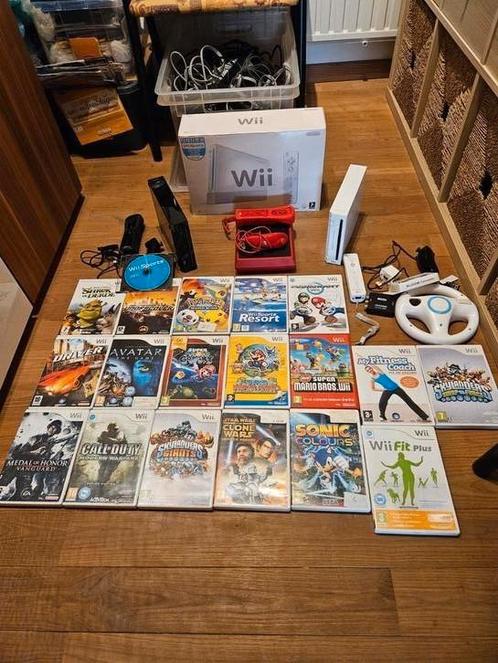 Nintendo Wii + games , alles uitkiezen, Games en Spelcomputers, Spelcomputers | Nintendo Wii, Ophalen of Verzenden