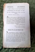 Land van Aalst, opsporingsbericht crimineel, Enlèvement ou Envoi