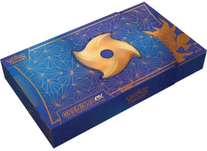 Pokemon Greninja Ex Ultra Premium Collection Box ENG, Hobby en Vrije tijd, Verzamelkaartspellen | Pokémon, Nieuw, Overige typen