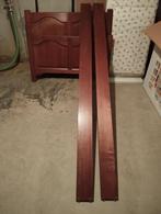 1 persoons bed, Huis en Inrichting, Ophalen, Gebruikt, Bruin, 140 cm