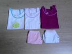 Setje hemdjes + onderbroekjes 128, Kinderen en Baby's, Ophalen of Verzenden, Zo goed als nieuw, Meisje, Setje