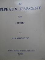 Bladmuziek 3 of meer fluiten. 12 boeken, Comme neuf, Enlèvement ou Envoi, Classique, Flûte traversière ou Piccolo