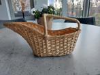 Klassieke rieten wijnfleshouder, Ophalen, Nieuw