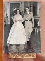 Nr. 94 - Persfoto -De koning en de koningin, Ophalen of Verzenden, Foto