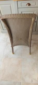 Lloyd Loom stoel met kussen, Huis en Inrichting, Stoelen, Ophalen, Gebruikt, Overige kleuren, Landelijk