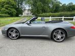 Porsche 997 Carrera 4 Cabrio, Auto's, Porsche, Automaat, Zwart, Cabriolet, Leder