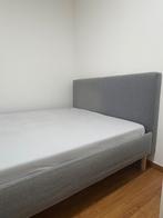 Lit gris 140x200, Ophalen, 140 cm, Zo goed als nieuw, 200 cm