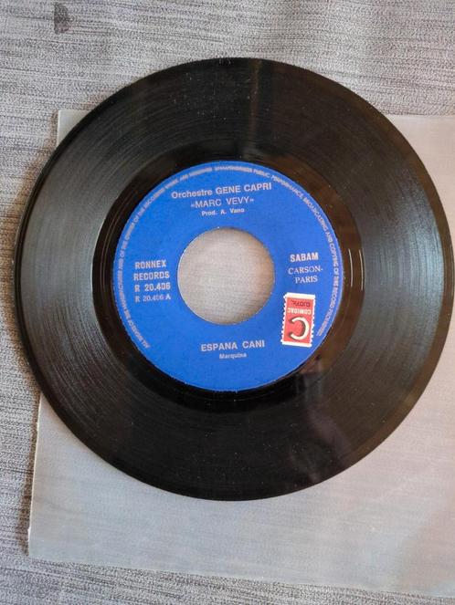 Marc Vevy, Henri De Haes ‎– Espana Cani / Schatzwalzer, Cd's en Dvd's, Vinyl Singles, Gebruikt, Single, 7 inch, Ophalen of Verzenden