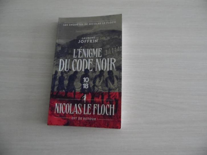 L'ÉNIGME DU CODE NOIR       LAURENT JOFFRIN, Boeken, Detectives, Zo goed als nieuw, Ophalen of Verzenden