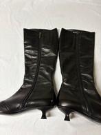 Zwarte laarzen 39,5 zo goed als nieuw, Ophalen, Zo goed als nieuw