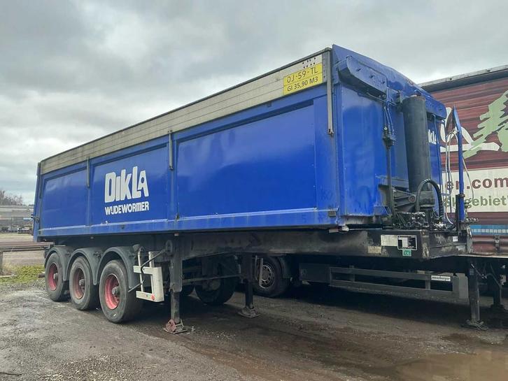 Remorque à bascule ATM OKA 17/27 2007 (44T), Autos, Camions, Entreprise, Remorques et Semi-remorques, Autres carburants