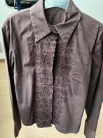 Blouse Vue sur mer (bruin), Kleding | Dames, Ophalen of Verzenden, Gedragen, Maat 38/40 (M), Bruin