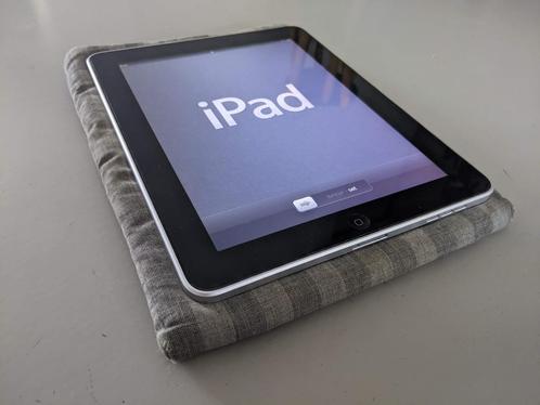 iPad (1ste generatie, 16GB), Informatique & Logiciels, Apple iPad Tablettes, Comme neuf, Apple iPad, Wi-Fi, 9 pouces, 16 GB, Argent