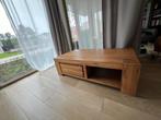 Mooie houten salontafel 80x140, Maison & Meubles, Tables | Tables de salon, Comme neuf, Autres essences de bois, 100 à 150 cm