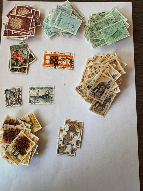 187 gebruikte Belgische postzegels — jaar 1970, Postzegels en Munten, Postzegels | Europa | België, Ophalen of Verzenden
