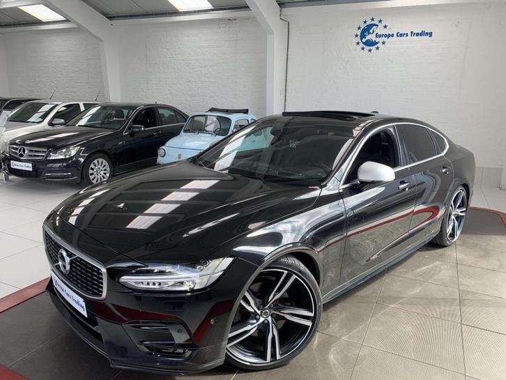 Volvo S90 R-Design 320ch T6 AWD Geartronic GPS CUIR T.O GAR, Auto's, Volvo, Bedrijf, Te koop, S90, ABS, Achteruitrijcamera, Bluetooth