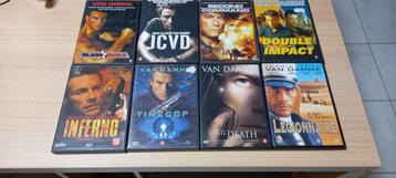 24 DVD's van J.C. Van Damme beschikbaar voor biedingen
