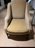 Canapé fauteuil 1-zit zetel stijl Louis XVI (afhalen Aalter), Antiek en Kunst, Ophalen