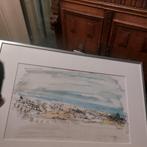 Aquarel, Antiek en Kunst, Kunst | Schilderijen | Klassiek, Ophalen