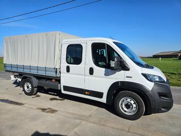 Fiat Ducato Dubbele cabine 7 plaatsen 160pk FULL OPTION! beschikbaar voor biedingen