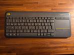 Logitech K400+ Draadloos met touchpad, Computers en Software, Toetsenborden, Ophalen, Zo goed als nieuw, Draadloos